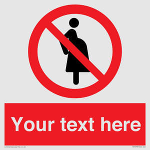 Custom prohibition not for pregnant women